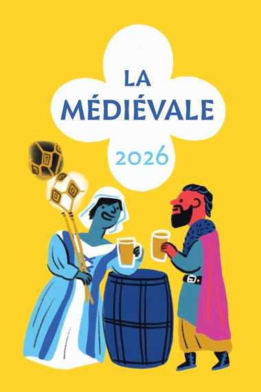 Étiquette personnalisée La Médiévale 2026 pour la ville de Guérande.