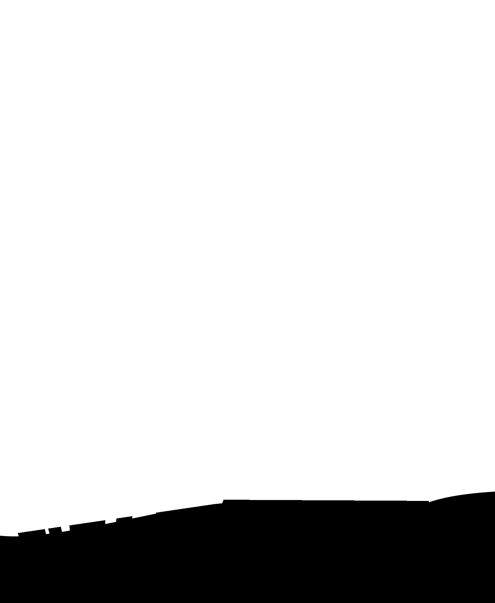 Illustration d'une silhouette d'une personne sur un chaland avec un grand baton et des joncs.
